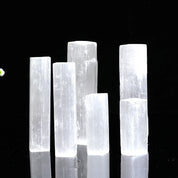 Natural White Selenite Healing Crystal Wand